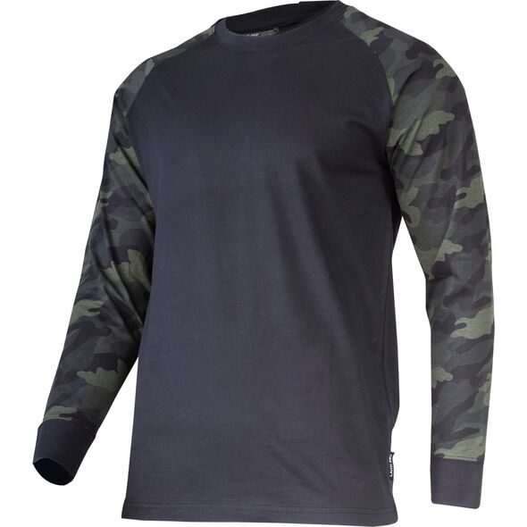 Lahti Pro KOSZULKA Z DŁ. RĘKAW. 190G/M2 MORO-CZAR. "3XL" CE,LAHTI L4023106 LAHTI PRO