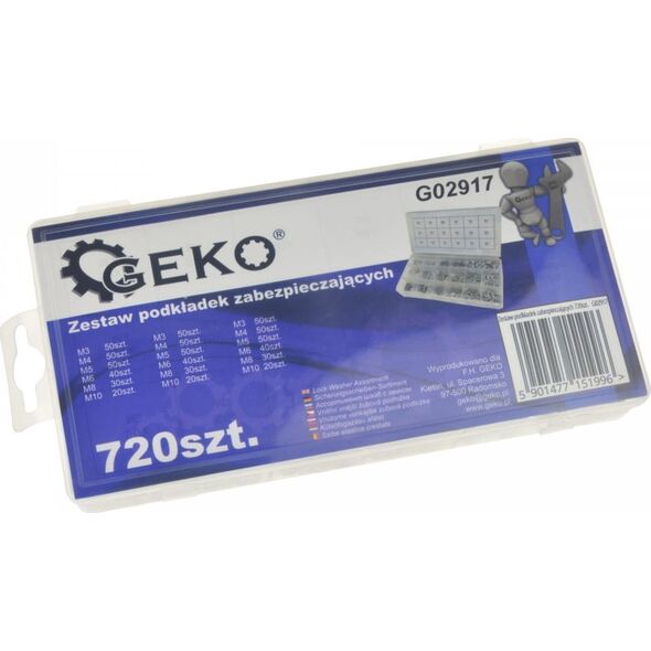 Geko ZESTAW PODKŁADEK ZABEZPIECZAJĄCYCH 720SZT.(20) G02917 GEKO