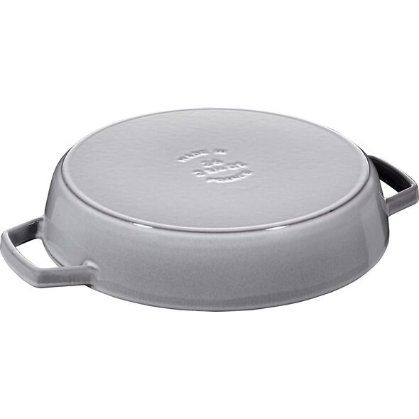 Patelnia STAUB Patelnia STAUB żeliwo 2 uchwyty 26 cm grafit