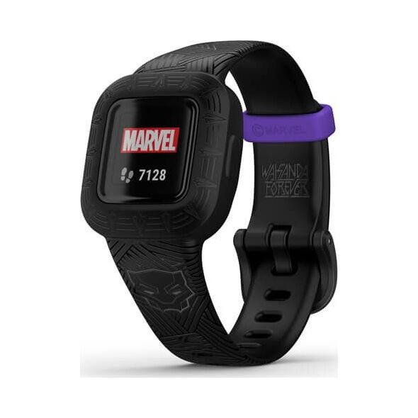 Smartband Garmin Vivofit Junior 3 Marvel Black Panther Czarny