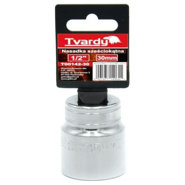 Geko NASADKA SZEŚCIOKĄTNA 1/2" 30 MM TVARDY (10/50) T00142-30 GEKO