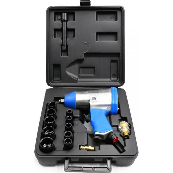 Geko KLUCZ PNEUMATYCZNY UDAROWY Z NASADKAMI 1/2" (5) G03180 GEKO