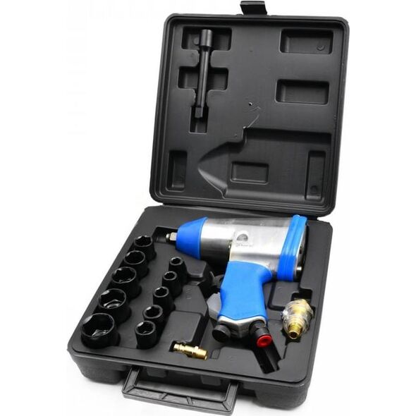 Geko KLUCZ PNEUMATYCZNY UDAROWY Z NASADKAMI 1/2" (5) G03180 GEKO