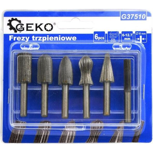 Beta Tools FREZY TRZPIENIOWE 6EL. 6-12,7MM G37510 GEKO