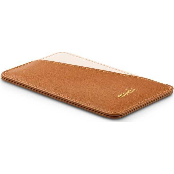 Moshi Moshi Slim Wallet - Portfel magnetyczny (System SnapTo) (Caramel Brown)