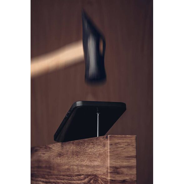 Moshi Szkło hybrydowe Moshi AirFoil Pro Apple iPhone 12 Pro Max (czarna ramka)