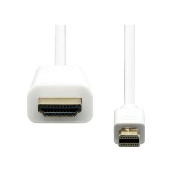 Kabel ProXtend DisplayPort Mini - HDMI 2m biały (MDP-HDMI-002W)