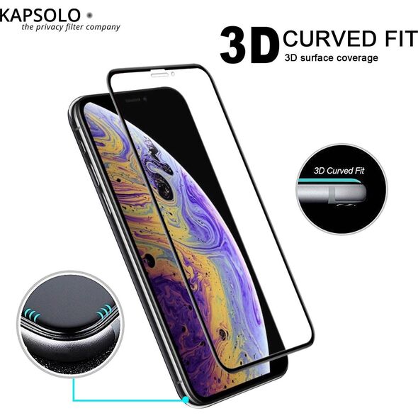 KAPSOLO KAPSOLO Tempered GLASS iPhone 12 mini Sreen Protec