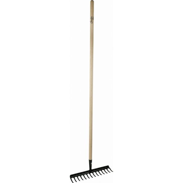 Dedra Grabie 14-zębne wzmocnione, trzonek drewniany, 132cm