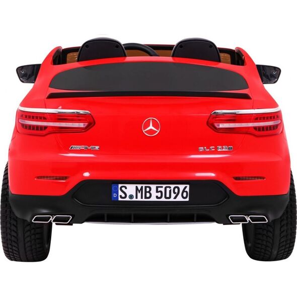 Pojazd na akumulator Mercedes GLC 63S Czerwony