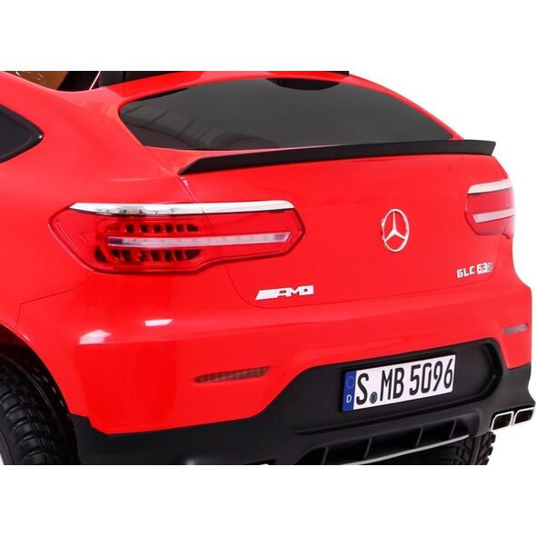 Pojazd na akumulator Mercedes GLC 63S Czerwony
