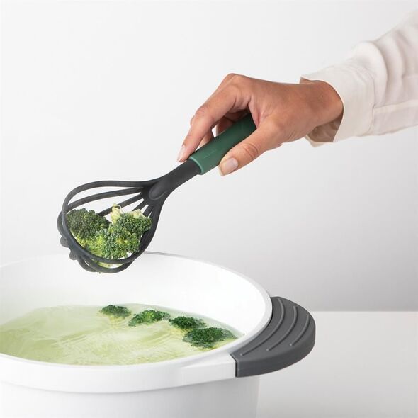 Brabantia Trzepaczka z cedzakiem Tasty+ zielona 122828