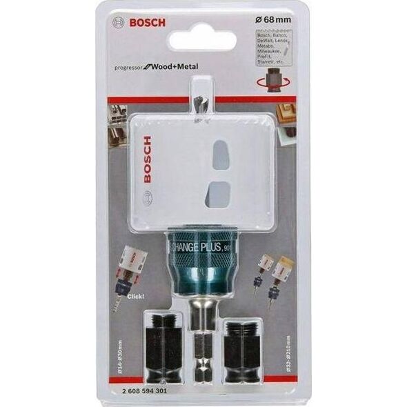 Bosch Bosch 68mm BiM Progressor Hole Saw Starter Kit