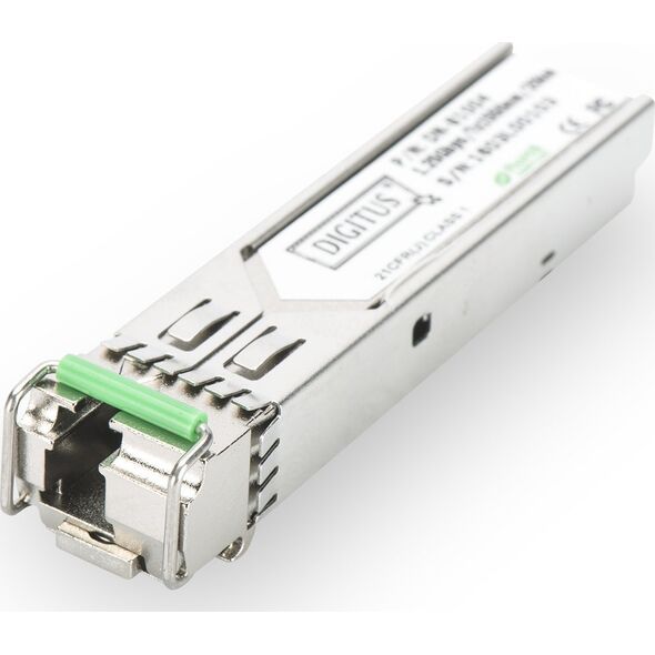 Moduł SFP Digitus DIGITUS 1.25 Gbps SFP Modul SM BiDi LC Simplex bis 20km HP (DN-81004-01) - 40-43-8330