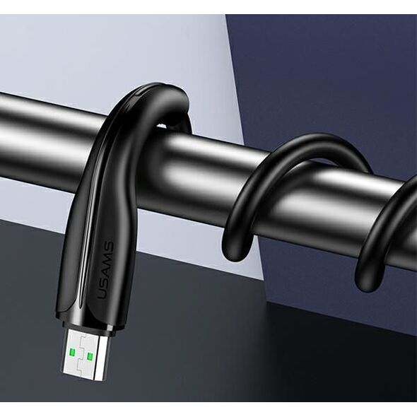 Kabel USB Usams USB-A - microUSB 1 m Czarny (SJ375USB01)