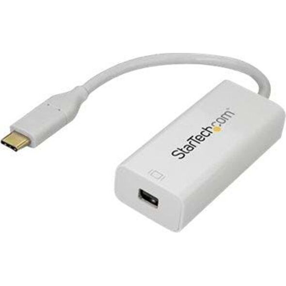 Adapter USB StarTech USB-C - DisplayPort Mini Biały  (CDP2MDP)
