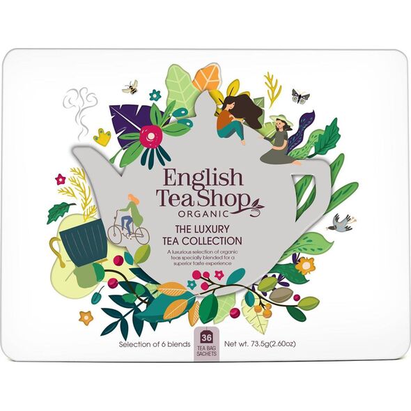 English Tea English Tea Shop, Herbata BIO Zestaw Luxury Tea Collection, 36 saszetek