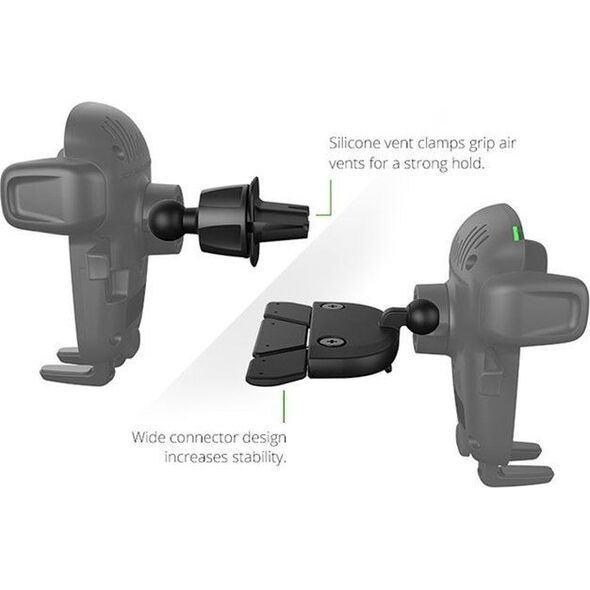 iOttie Uchwyt zaciskowy do samochodu Easy One Touch Wireless 2