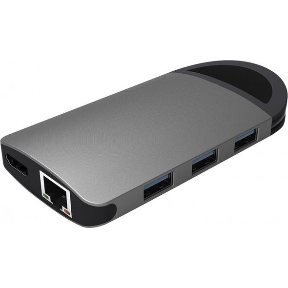 Stacja/replikator Umax H8 USB-C (UB308)