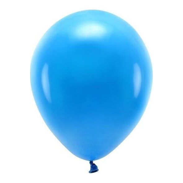 Party Deco Balony Eco niebieskie 30cm 100szt (513469) - 5900779136625