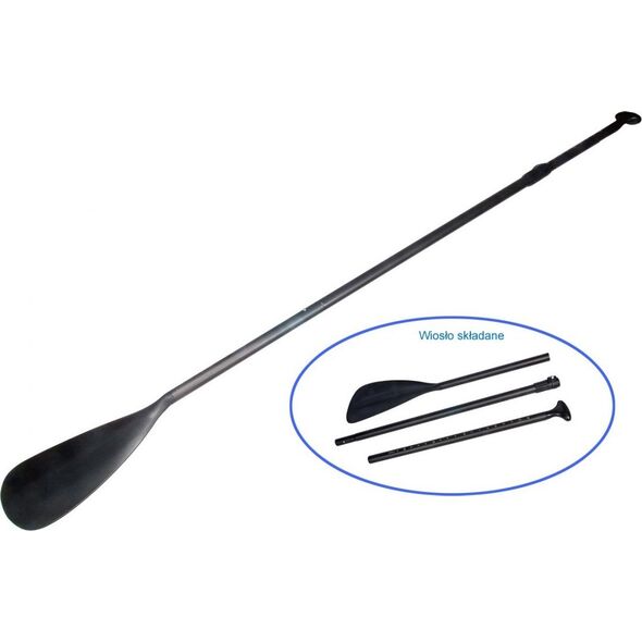 Enero Deska pompowana Sup 300cm czarna (1030760)