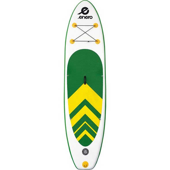 Enero Deska pompowana SUP 300x76x15 cm zielona (1019963)