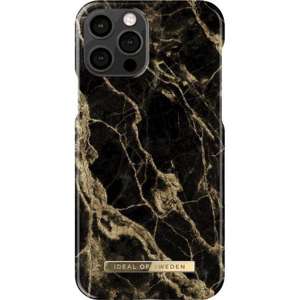 iDeal Of Sweden iDeal of Sweden Fashion - etui ochronne do iPhone 12/12 Pro (Golden Smoke Marble)