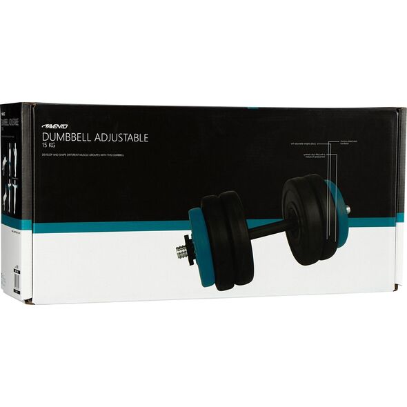 Avento ‎Hantel 42DF-BLK bitumiczny 1 x 15 kg