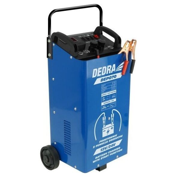 Dedra Prostownik z rozruchem 12/24V 40-400Ah