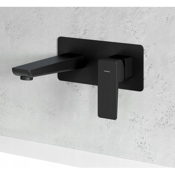 Bateria umywalkowa Omnires BAT. UMYW. PODTYN. Parma PM7415BL BLACK