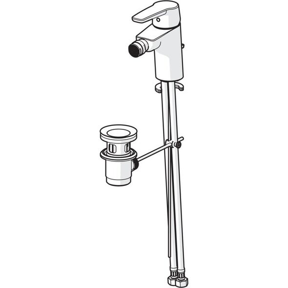Bateria bidetowa Oras BAT.BIDET.ST.3918F CHR.SAGA ORAS