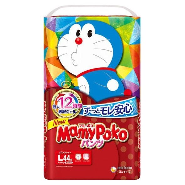 Mamy Poko L, 9-14 kg, 44 szt.