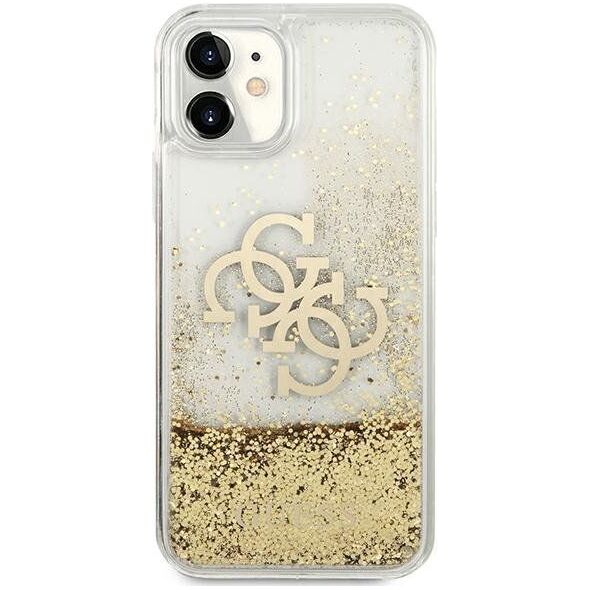 Guess Guess GUHCN61LG4GGO iPhone 11 6,1" złoty/gold hardcase 4G Big Liquid Glitter