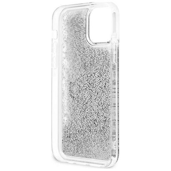 Guess Guess GUHCP12LLG4GSI iPhone 12 Pro Max 6,7" srebrny/silver hardcase 4G Big Liquid Glitter