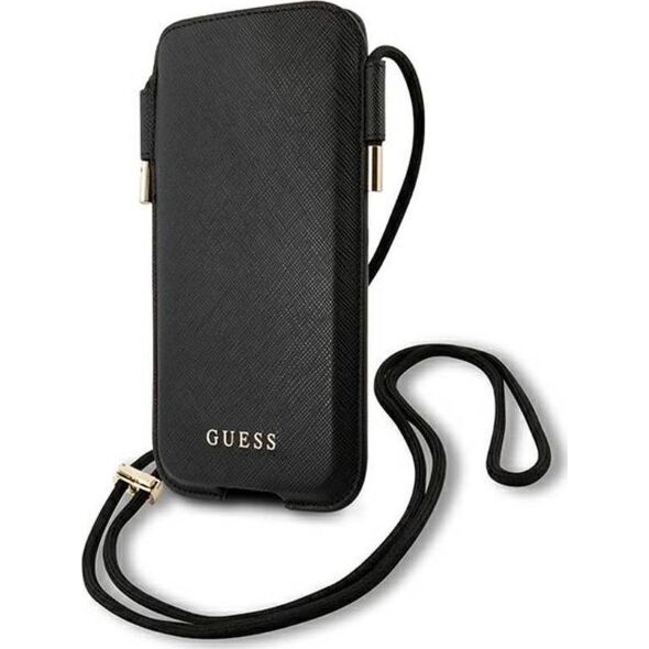 Guess Guess Torebka GUHCP12MSAPSBK 6,1" czarny/black Saffiano
