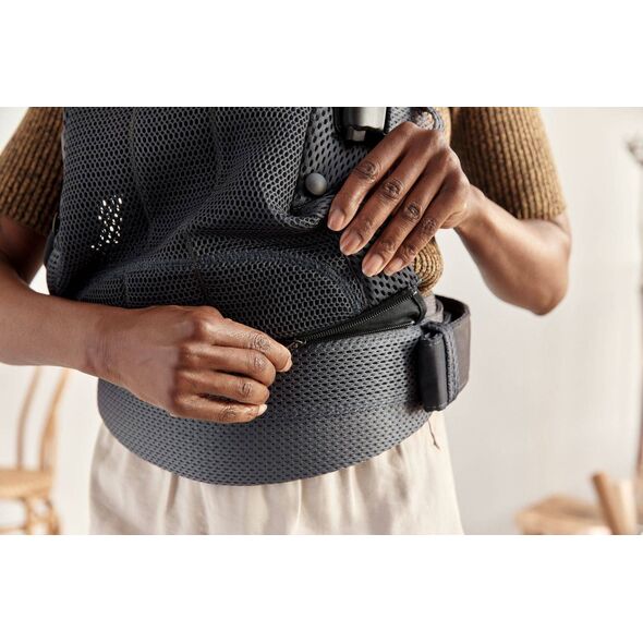 BabyBjorn BABYBJORN - nosidełko Harmony 3D Mesh, Antracyt