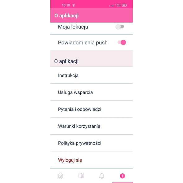 Smartwatch GoGPS K16S Różowy  (K16SPK)