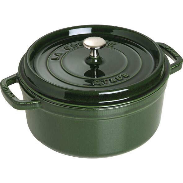 STAUB Garnek STAUB żeliwny okrągły 3.8 ltr zielony