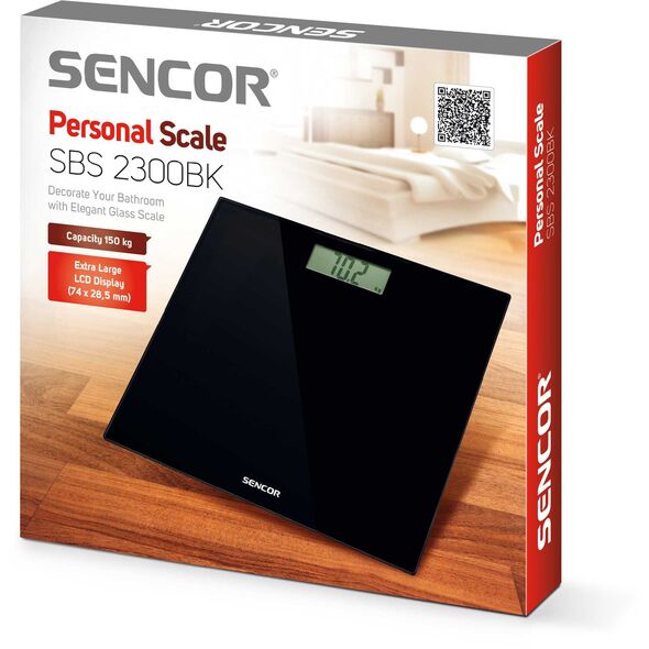 Waga łazienkowa Sencor SBS 2300BK