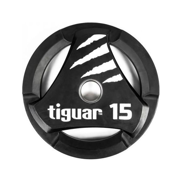 Tiguar Talerz olimpijski tiguar PU 15 kg TI-WTPU01500, Rozmiar: N/A