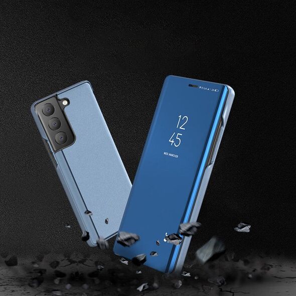 Hurtel Clear View Case futerał etui z klapką LG K62 / K52 / K42 czarny