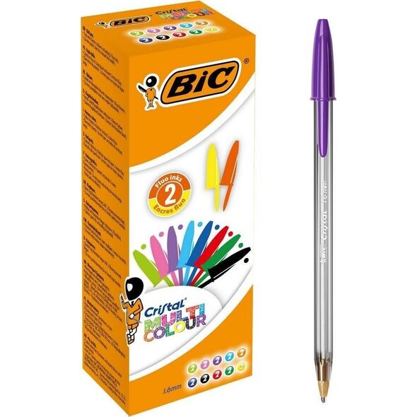 Bic Długopis Cristal Multi Colour mix (20szt) BIC