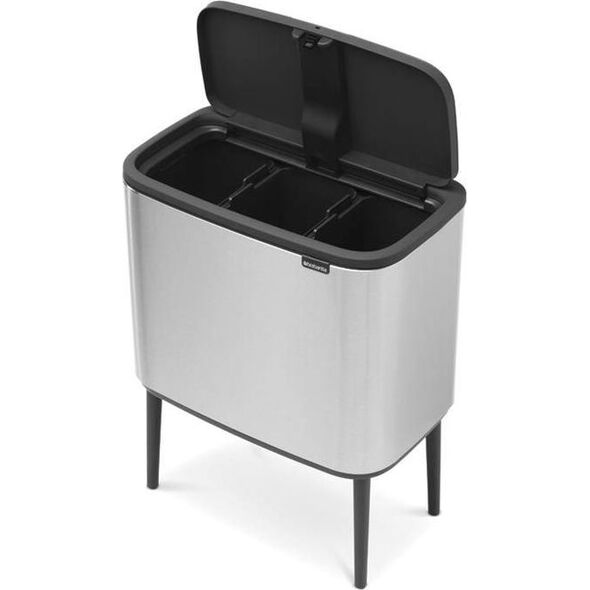 Kosz na śmieci Brabantia srebrny (31 60 81)