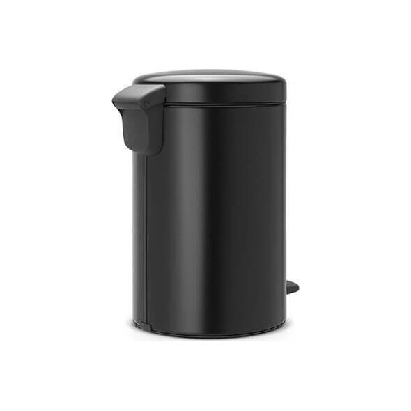 Kosz na śmieci Brabantia New Icon na pedał czarny (113741)