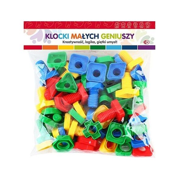 Askato Klocki małych geniuszy - Figury geometryczne