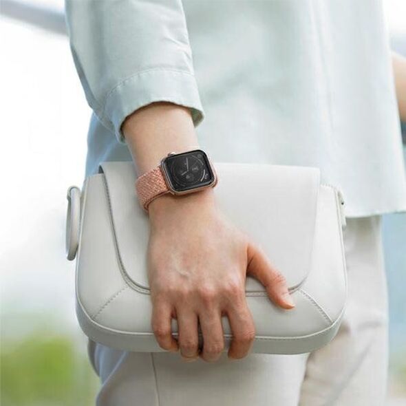 Uniq UNIQ pasek Aspen Apple Watch 40/38mm Braided szary/granite grey