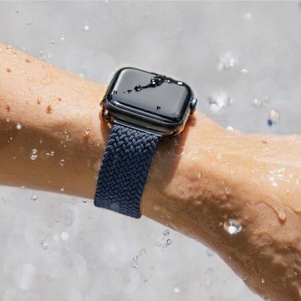 Uniq UNIQ pasek Aspen Apple Watch 44/42mm Braided niebieski/oxford blue