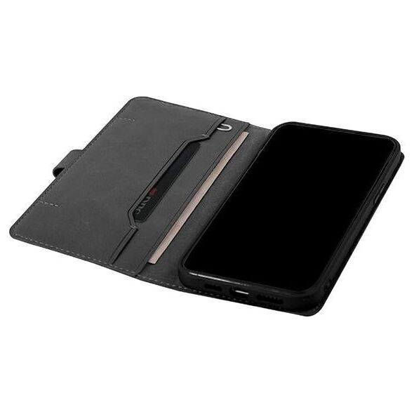 Uniq UNIQ etui book Journa iPhone 12/12 Pro 6,1" szary/dark grey