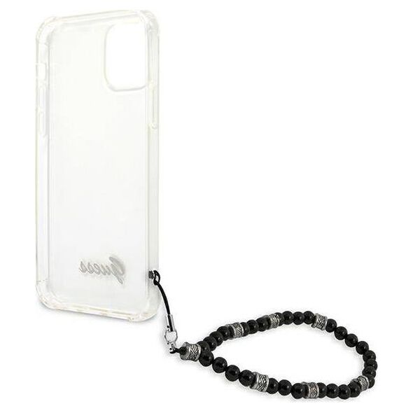 Guess Guess GUHCP12LKPSBK iPhone 12 Pro Max 6,7" Transparent hardcase Black Pearl