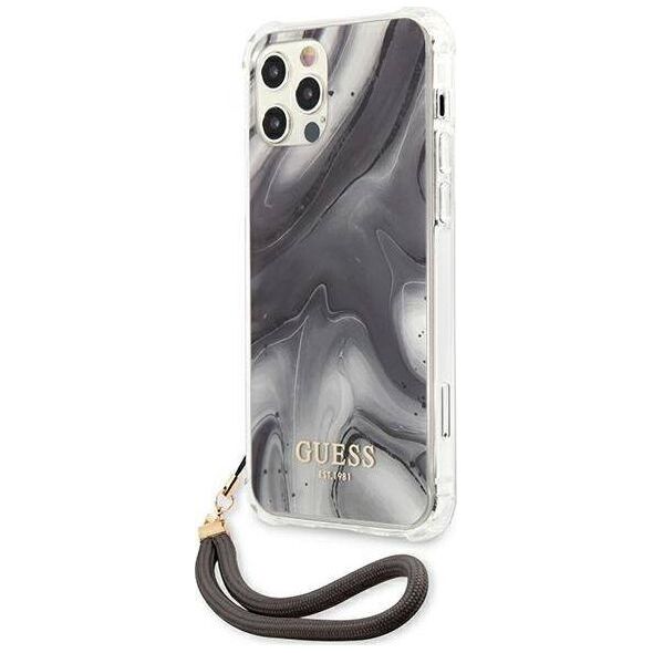 Guess Guess GUHCP12LKSMAGR iPhone 12 Pro Max 6,7" szary/grey hardcase Marble Collection